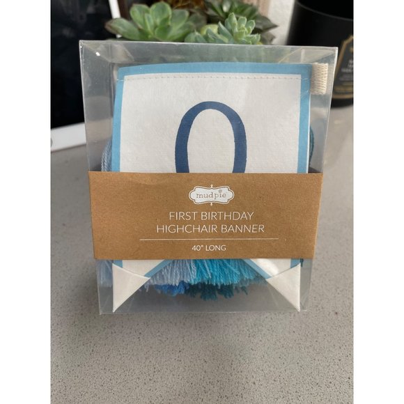 Mud pie, One year High Chair  Banner - Picture 2 of 4